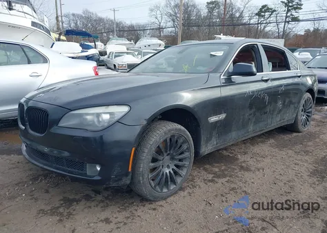 2012 BMW 750Li xDrive from USA, damaged, VIN WBAKC8C5XCC437848